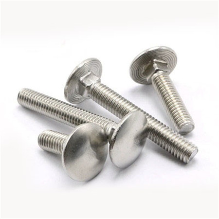 Zinc A307 A307 Round Head Nip Bolts Crane Mat Rod Hot-Dip Galvanized Timber Bolt 7/8X48