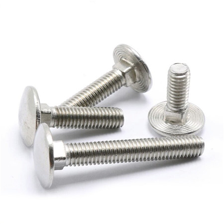 DIN 608 metric flat head carriage bolt class 12.9/ PERNO CAPACHO/coach DIN603 Railway Bolts Carriage Bolt