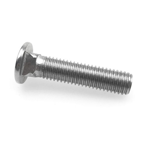Manufacturing 316L A4-80 Stainless Steel ASTM 8mm square head bolt with collar lock
