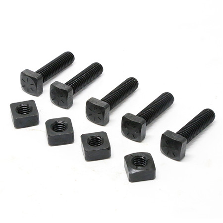 China manufacturer direct customized size zinc plated square bolt