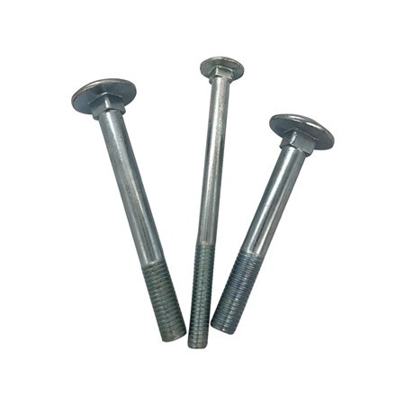 Din603 A2-70 Bolts GB14 Carriage Bolt Square Neck Bolt Nut Stainless Steel 304 A2-70 8x40mm