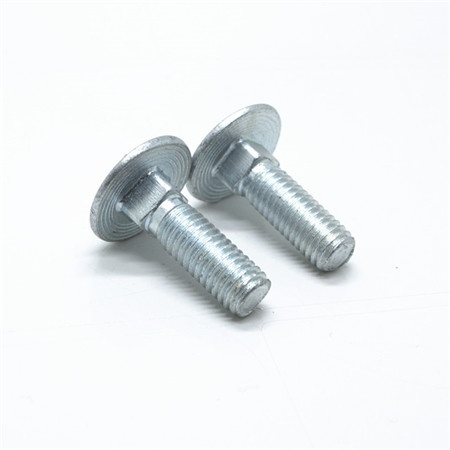 China OEM threaded custom carriage bolt m12