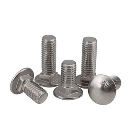 M8x60 A4-80 stainless steel 316L carriage bolt DIN603