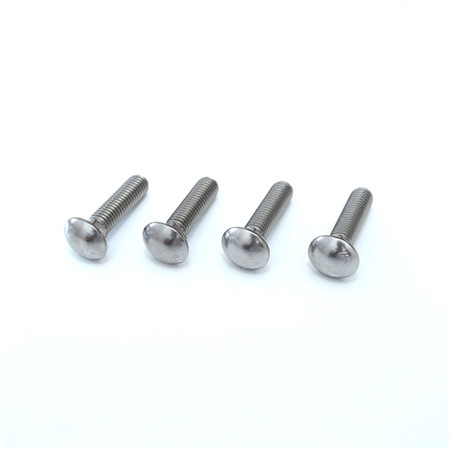 304 Stainless Steel M6 - M12 DIN 603 Carriage Bolts Round Cup Head Square Neck Bolts