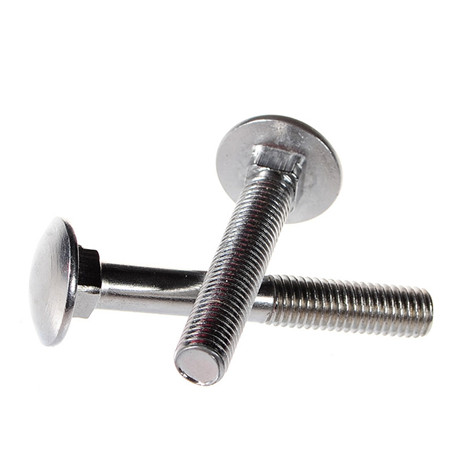 Aluminum Round Head carriage bolt din603