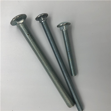 China OEM threaded custom carriage bolt m12