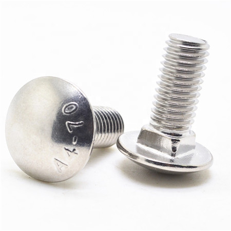 Gr 4.8/6.8/8.8 Round head Carriage Bolt DIN603 M10 M30 Stainless Steel or Carbon Steel Coach Bolt DIN603