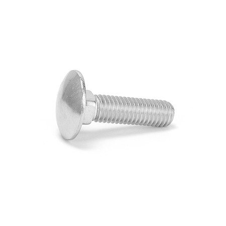 Factory direct selling nickel plated Carbon steel carriage screws Bridge bolts Square neck bolts M6 M8 Shelf round head screws