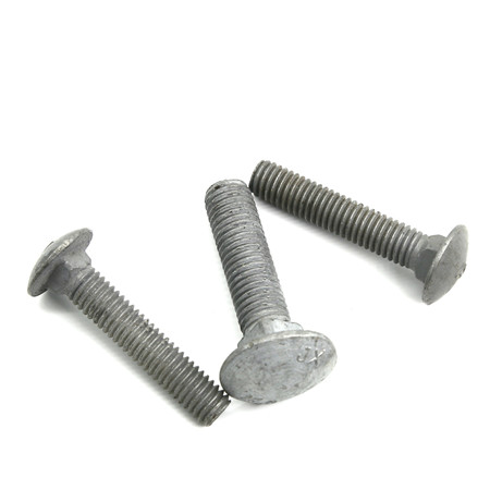 High Strength Yellow Zinc Plated Carriage Bolt Nut and Washer