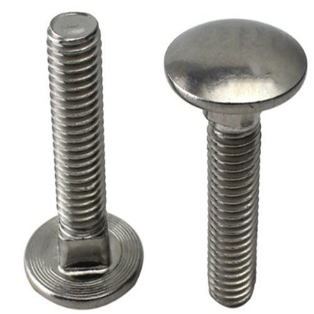 M6 M8 M10 black oxide carbon steel cup head carriage bolt DIN603