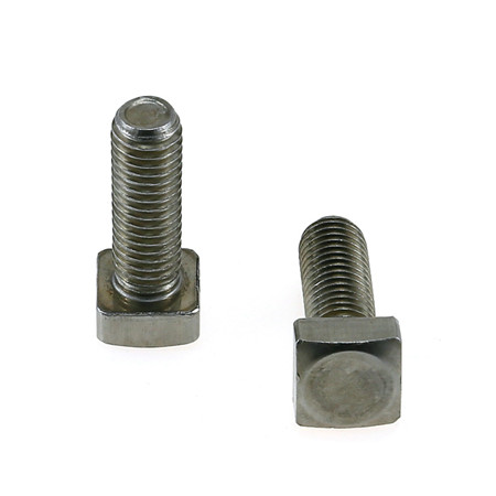 M10 X 50 grade 8.8 zinc steel square neck carriage bolt