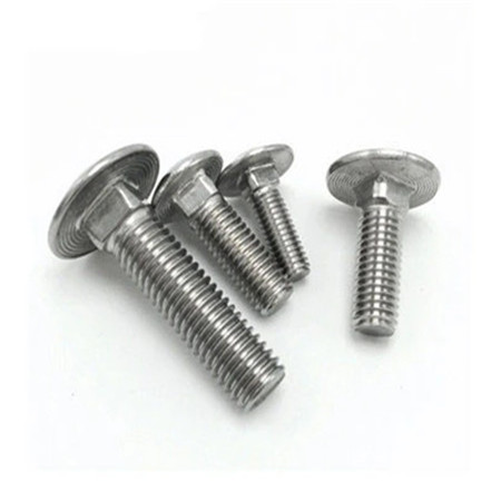 stainless steel carbon steel flat head m4 carriage bolt