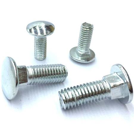 Fastener Carriage Bolt and Nut, DIN 603