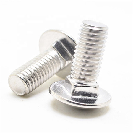 Chrome-plating gr8.8 carriage wheel hex bolt