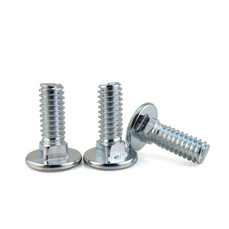 Chinese factory zinc plated brass grade 4.8 6.8 8.8 10.9 12.9 half thread galvanized carriage bolt coach screw