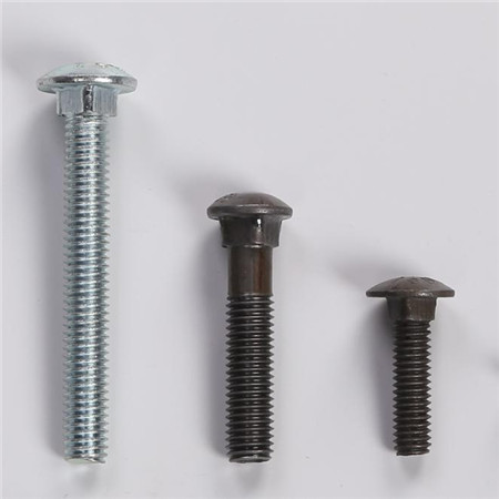 Factory Price M14 Ribbed Neck Titanium Countersunk Copper Oval Head Carriage Bolt