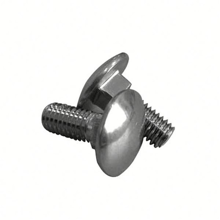 High strength stainless steel hex flat head carriage bolt for aluminum profile connection