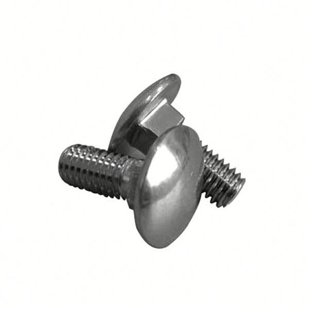 Elliptic neck track bolts