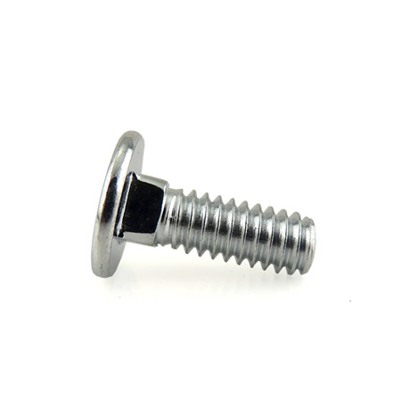 China Flat head short neck carriage bolt and nuts