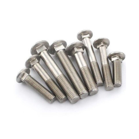 China Big Factory Good Price flat head socket bolt slotted stainless steel chicago screw short square neck carriage bolts