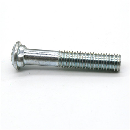 Factory Sales Metric Plating Carbon Steel Round Head M4 Carriage Bolts