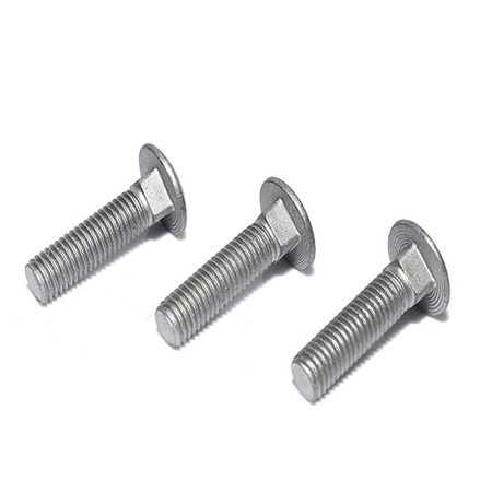 Zinc Carriage Bolt Stainless Round Head Square Neck Stainless Steel Carriage Bolt