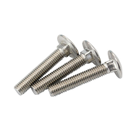 Din603 M4 Bolt 304 316 Stainless Steel Round Head Oval Long Neck Metric M4 A307 Carriage Bolt DIN603 350 Mm Coach Bolt