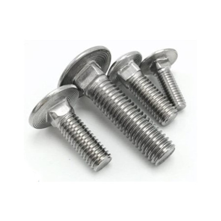 stainless steel DIN603 neck head bolt round head bolt large head carriage bolts