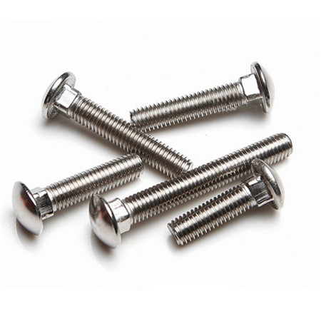 DIN 603 hot sale carbon steel zinc plated full thread mshroom head square neck carriage bolt