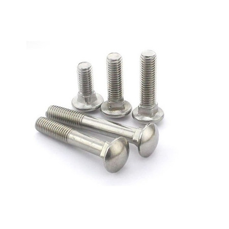 China Fastener stainless steel hdg lowes extra large head plow bolt and nuts 1/2 m4 m5 m8 m6 high strength din603 carriage bolt