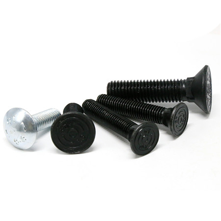 High Tensile Galvanized Decorative Long Neck Carriage Bolts and Nuts Set