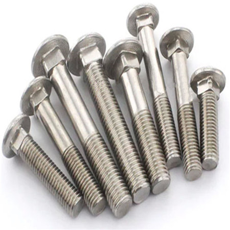 SS304 SS316 A2 A4 Stainless steel Mushroom Head Square Neck Carriage Bolt DIN603