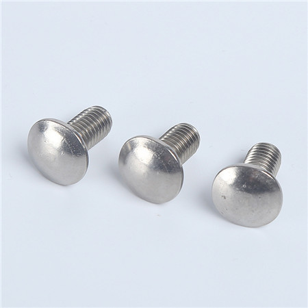Factory Sales Metric Plating Carbon Steel Round Head M4 Carriage Bolts