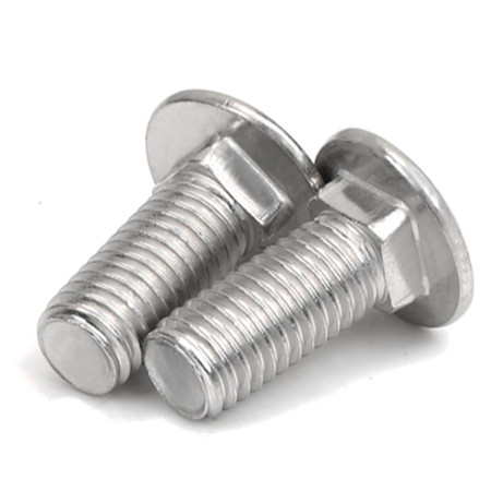 DIN603 Stainless steel square neck wagon carriage nuts and bolts for steel building
