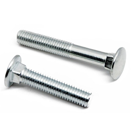 Hot sale GBT10 stainless steel M4 flat head square neck carriage bolt with competitive price