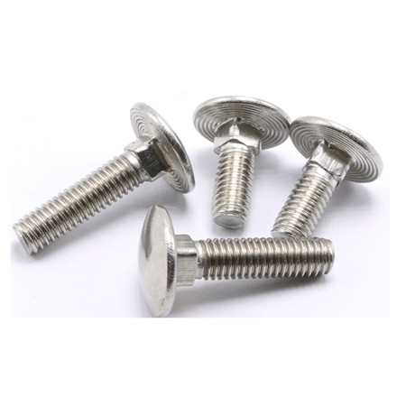 Steel Chrome Carriage Bolts/Coach Bolts, with Full Thread