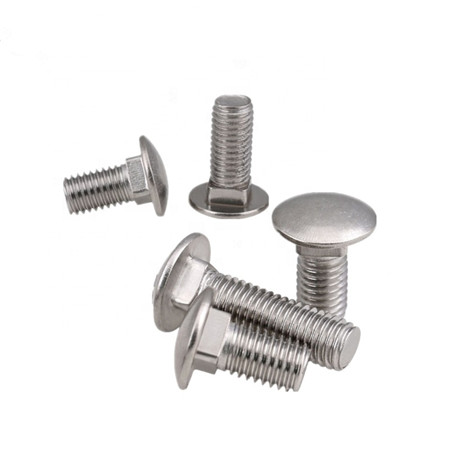 M12 M14 M15 M18 M19 M20 M24 Stainless Steel A2 A4 SS304 SS316 Round Head Square Neck Carriage Bolt Cup Square Coach Screw DIN603