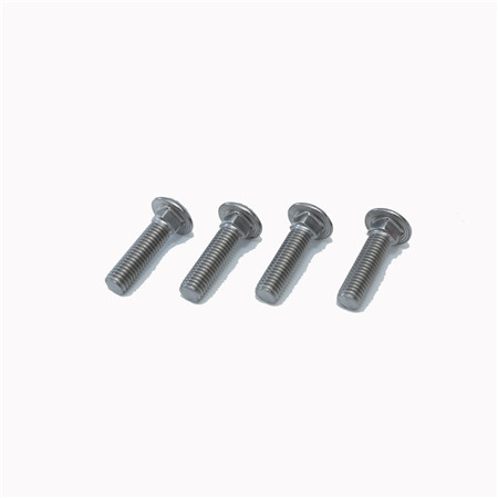 High quality low price black oxide carriage powder zinc coated bolts