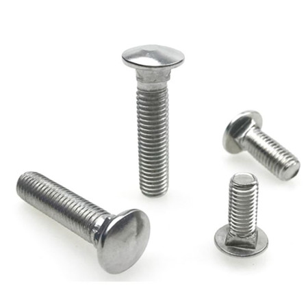 Stainless Steel SS304 DIN603 Mushroom Head Carriage Bolt And Nut