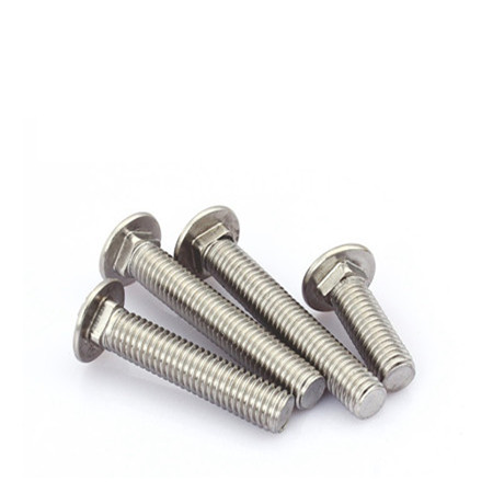 DIN 603 A4 Stainless Steel 316 Cup Head Long Neck Carriage Bolt
