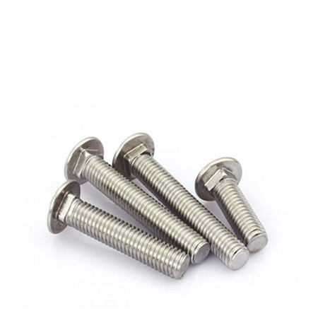 Stainless Steel Mushroom Head Coach Bolts Metric Din 603 m8 m6 m5 m4 m3 5mm Square Long Neck Carriage Bolt