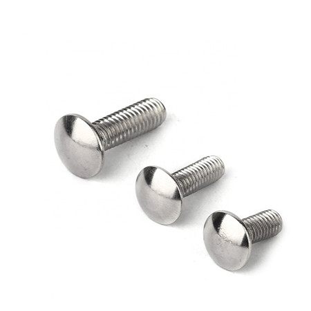 Din603 Carriage Bolt Square Neck Oval Head Carriage Bolt DIN603 Stainless Steel Coach Screw