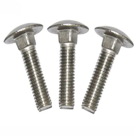 Hot sale GBT10 stainless steel M4 flat head square neck carriage bolt with competitive price