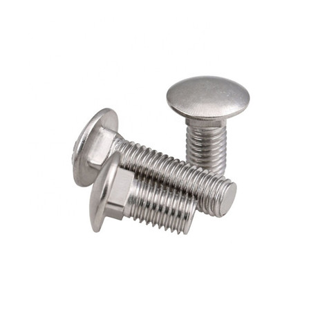 Din603 A2-70 Bolts GB14 Carriage Bolt Square Neck Bolt Nut Stainless Steel 304 A2-70 8x40mm