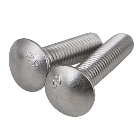 galvanized Coarse Thread A307 Grade A Step Bolt round head square shoulder