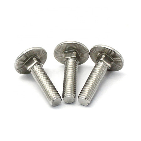 China OEM threaded custom carriage bolt m12