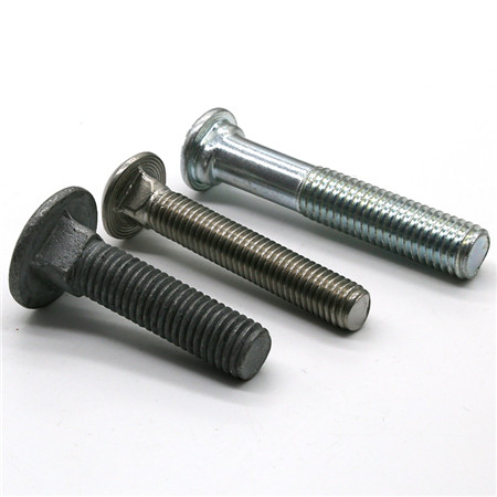 M10 X 50 grade 8.8 zinc steel square neck carriage bolt