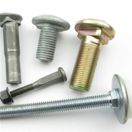 SS304 316 high tensile mushroom head ribbed neck carriage bolt