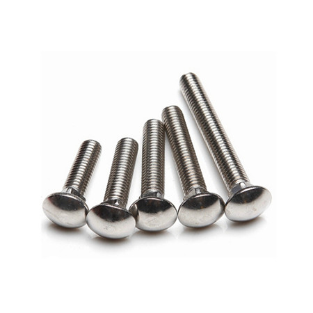 carriage bolt(M16*100) coach bolt(length 35mm-200mm), round head square neck bolt metric size, steel Q235