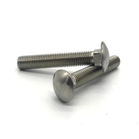 stainless steel carriage bolts 1 1/2 inch 1/4-20 round head long neck carriage bolt carriage bolt